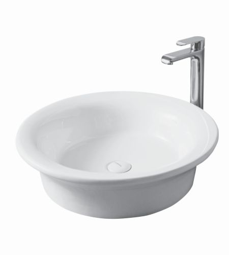 LIZZ V-6052 Table Top Wash Basin | Glossy | Thin Rim