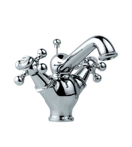 Basin Mixer | QQT-7169B | Central Hole | with Regular Spout | with Popup Waste System|
