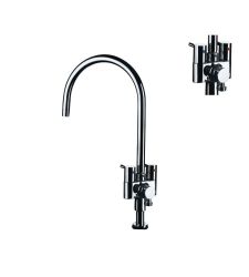 Sink Cock|FLR-5355N |with Provision for Connection to RO from rear side & Swinging Spout