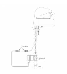 Sensor Faucet for Wash Basin |SNR-CHR-51027