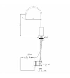 Sensor Faucet for Wash Basin | SNR-CHR-51033